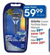 Gillette Fusion Pro Glide Razor Manual
