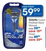 Gillette Fusion Pro Glide Razor Power