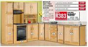 Beverley Oak 4 Piece Kitchen Scheme