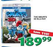 The Smurfs 3D Blu-Ray