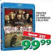 Pirates Of The Caribbean 3 Blu-Ray