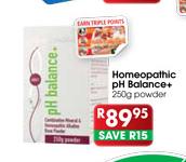 Homeopathic pH Balance+ Powder-250g