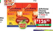 ArthrAway Chronic Value Pack Caplets-90 + 90
