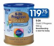 S-26 Gold 3 Progress-900g each