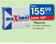 Maximor For Men Advance Capsules-4 per pack