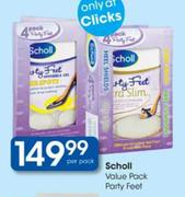 Scholl Value Pack Party Feet-per pack