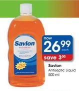 Savlon Antiseptic Liquid-500ml each