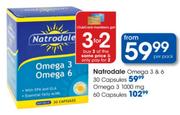 Natrodale Omega 3 & 6 Capsules-30's Per Pack