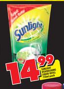 Sunlight Dishwashing Liquid Refill-750ml Pouch