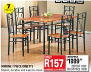 Simone 7 Piece Dinette