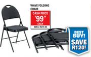 Wave Folding Chair-Each