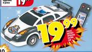 Police Battery-Operated Racing Car