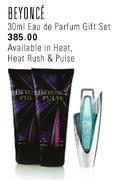 Beyonce Eau De Parfum Gift Set-30ml
