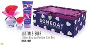 Justin Bieber Eau De Parfum Gift Set-100ml