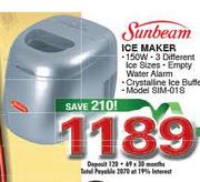 Sunbeam Ice Maker
