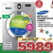 Samsung Metallic Washer/Dryer Combo-7kg