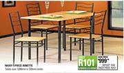 Nicky 5 Piece Dinette