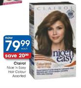 Clairol Nice 'n Easy Hair Colour Assorted-Each