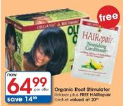 Organic Root Stimulator Relaxer Plus Free Hair Repair Sachet