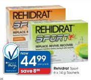 Rehidrat Sport 6 x 14g Sachets-Per Pack