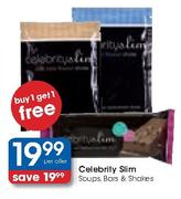 Celebrity Slim Soups,Bars & Shakes