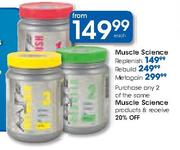 Muscle Science Replenish Each