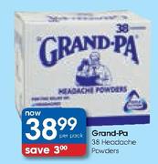 Grand-Pa 38 Headache Powders-Per Pack