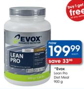 Evox Lean Pro Diet Meal-900g Each