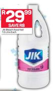 Jik Bleach-1.5Ltr Each