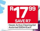 Harpic Active Cleaning Gel Assorted-500ml Each