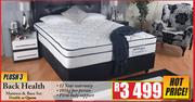 Back Health Double or Queen Mattress & Base Set