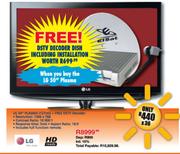 LG 50" Plasma (127cm) + Free DSTV Decoder