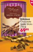 D.licious Chocolate Wafer Sticks-750G