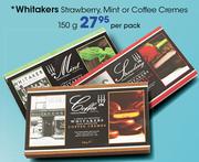 Whitakers Strawberry,Mint Or Coffee Cream-150g Per Pack