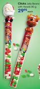 Clicks Jelly Beans With Heads-80G Each