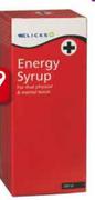 Clicks Energy Syrup-200ml