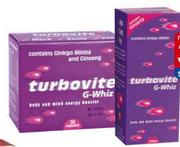 Turbovite G-Whiz 30 Capsules Or Syrup 200ml Each
