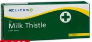 Clicks Milk Thistle Liver Tonic 60 Tablets
