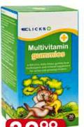 Clicls 60 Mutivitamin Gummies