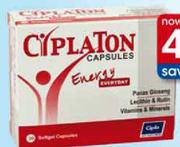 Ciplaton Vitamin & Mineral 30 Softgel Capsules Per Pack