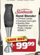 Sunbeam Hand Blender(Model SDM011)