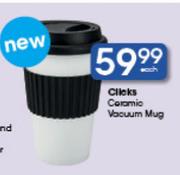 Clicks Ceramic Vacuum Mug-Each