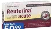 Reuterina Junior 30 Chew Tablets Per Pack