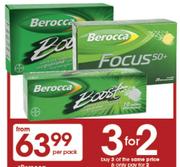 Berocca Boost 10 Effervescent Tablets Per Pack