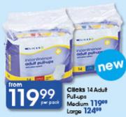 Incontinence Adult Pull-Ups Medium Per Pack