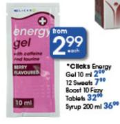 Energy Gel 10Ml Each