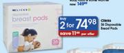Clicks 36 Disposable Breast Pads-2's