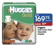 Huggies Gold Jumbo Pack Disposable Nappies