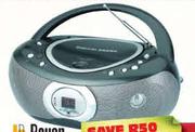 Bauer Portable CD Boombox(PCD6202)
