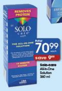 Solo Care All-In-One Solution-360ml Each